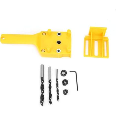 Gabarit goujonnage menuiserie – localisateur perçage – centrage rapide – positionnement bois (1/5)