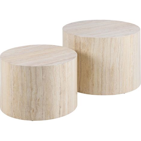 Dice Couchtisch Sätze beige. (1/5)
