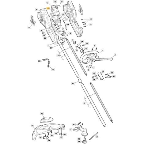 Scheda elettronica 48V decespugliatore ORIGINALE STIGA 118804126/1