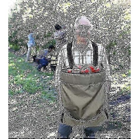 Sac de cueillette de pommes Harvest - Pochette de rangement pour fruits imperméable 600d, robuste et ajustable (1/4)