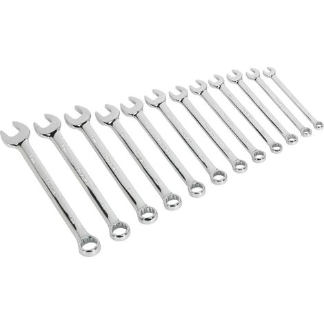 Sealey Combination Spanner Set 12pc Metric AK63012
