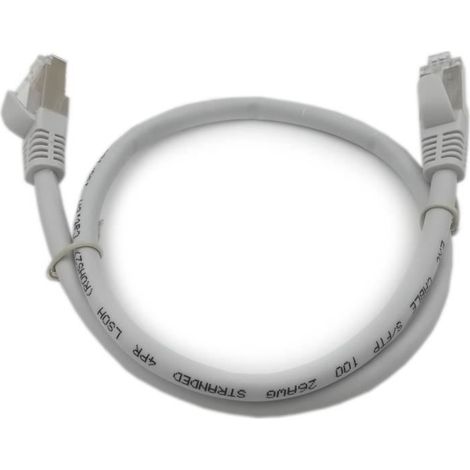Câble RJ45 - LINÉAIRE - PC6AA5 - Cat.6a - Blindé - S/FTP - LSZH - 0,5 m (1/4)