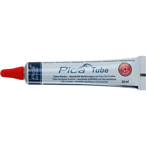 Pennarello PICA Classic 575 verde da 50 ml per superfici ruvide e permanente.