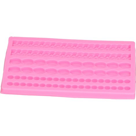 3D-Silikonform, gewebtes Seil, Perlenform, Kuchenform, Küchen-DIY-Backform, Perlengewebtes Seil (1/5)