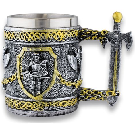 Taza Resina Caballero Templario
