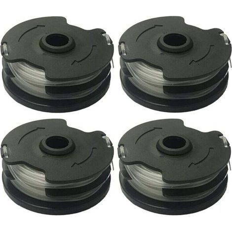 Carrete de hilo de repuesto para desbrozadoras inalámbricas LIDL Parkside PRTA 20-Li A1 / B2 / C3, PRT 550 A1 / A3, PRT 300 A1, carrete de hilo para Parkside PRTA 20-Li C3 IAN351753 (4 unidades) (1/4)