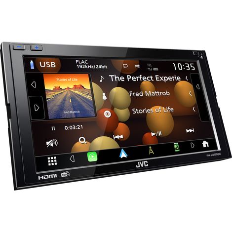 JVC KW-M875DBW Ricevitore multimediale per auto nero Wifi 180 W Bluetooth (1/4)
