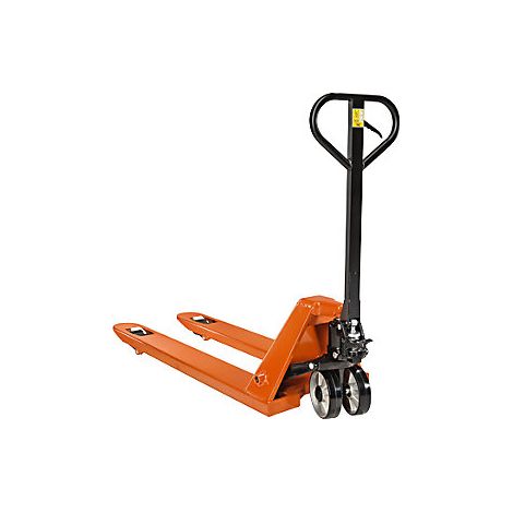 Carro elevador manual  carga máx 2500 kg  ruedas de carga de