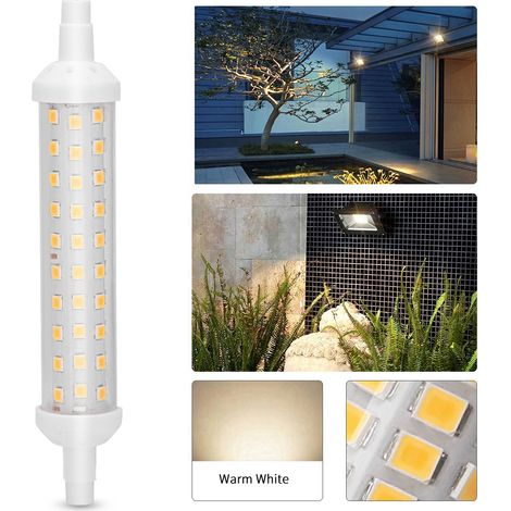 AC220V 9W R7S 360° Abstrahlwinkel LED-Maiskolbenlampe für Zuhause, Hotel, Büro, Geschäft, warm (1/5)