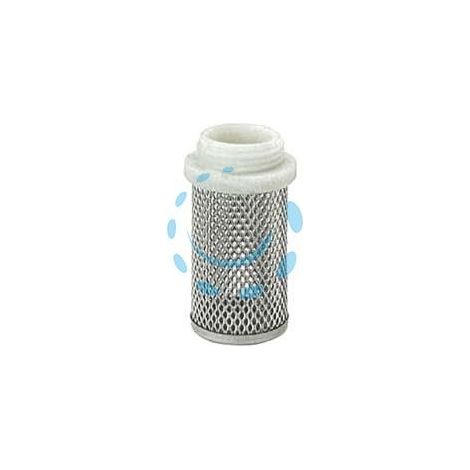 FILTRO IN ACCIAIO INOX PER VALVOLE ART.102 - M 1/2"