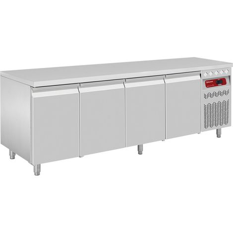 Table réfrigérée ventilée 4 portes GN 1/1 - Diamond