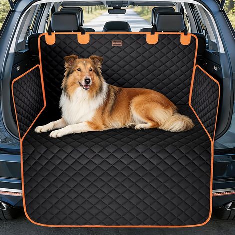 Protection Coffre Voiture Chien avec Protection Latérale, Universel Housse Voiture Chien Imperméable Anti-Rayures, Entretien Facile (1/5)