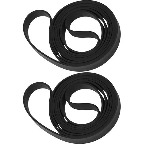 2X Courroie d'Entraînement pour Platine en Caoutchouc Plat Diamètre 172 mm Compatible avec MTT1 et MTT-1 (1/5)