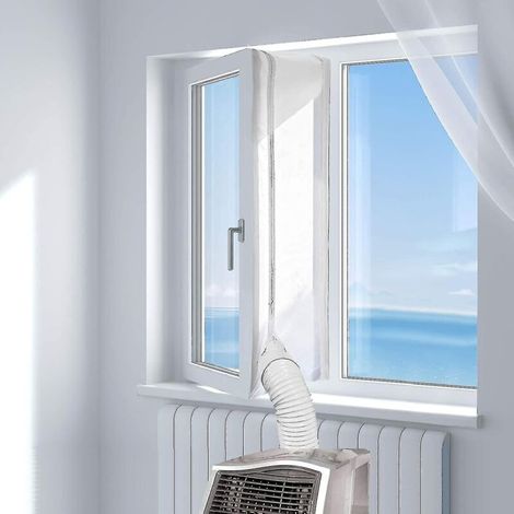 Universelles Fensterdichtungsband, kompatibel mit mobilen Klimageräten und Wäschetrocknern – 4 m (1/3)