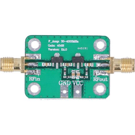 Module amplificateur RF 40dB gain 30‑4000MHz carte circuit imprimé composants électroniques (1/5)
