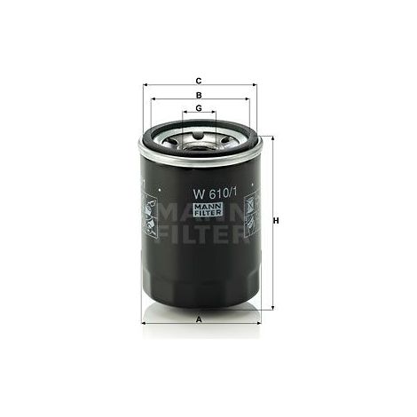 ÖLFILTER W6101 MANN
