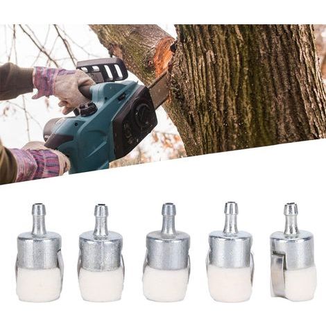 5-teiliger Kettensägen-Kraftstofffilter, verschleißfester Kraftstofffilter für Homelite, stabil, robust, universell einsetzbar, für elektronische Bauteile, professioneller Einsatz, für Werkzeuge (1/2)