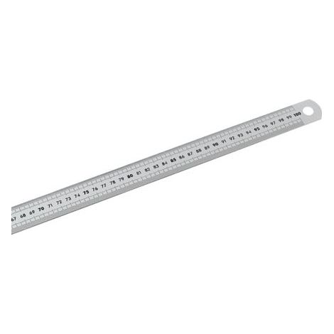 Facom – Réglet long semi-rigide inox 1 face – Traitement antireflet – Classe II pour longueur ≥ 500 mm – Pour espaces confinés