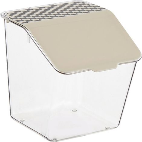 Rangement mural transparent pour ail et oignons - Boîte de conservation alimentaire élégante pour cuisine (1/5)