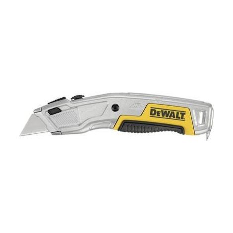 DeWalt Coltello da lavoro a lama retrattile, ergonomico, in metallo