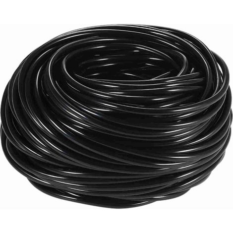 Trywise Tube D'irrigation à Goutte de 50 Mètres, Tuyau de Tuyaux D'arrosage de 4/7 Mm pour Système D'irrigation, Plantes, Jardin, Pelouse, Paysage (1/4)