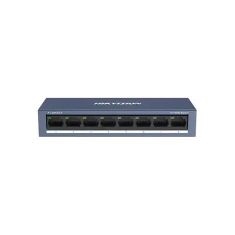 Hikvision Pro Series DS-3E0108-O switch di rete Non gestito Fast Ethernet (10/100) Grigio