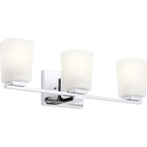 Elstead Kichler Roehm Lampada da parete per bagno Cromo lucido, IP44 (1/5)