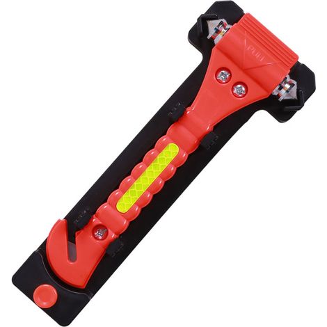 Set AquaForge composto da due pezzi: taglia cinture di sicurezza e martello di emergenza per finestrini. (1/5)