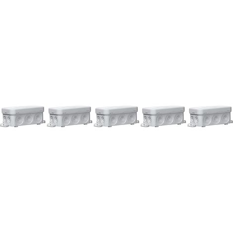 Spelsberg - Boîte de raccordement - Gris IP55 Mini 25 5 Stück Verbindungsdose