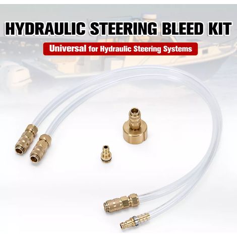 Kit de purge de bateau, système de direction hydraulique, Tube de remplissage, accessoires marins pour barre hydraulique (1/5)