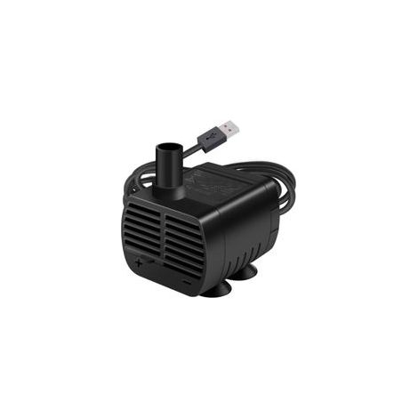Pompe submersible USB, pompe à eau réglable pour aquarium, 200 litres/heure, pompe ultra silencieuse de 3 watts, convient aux bassins, aquariums, fontaines et réservoirs à poissons. (1/3)
