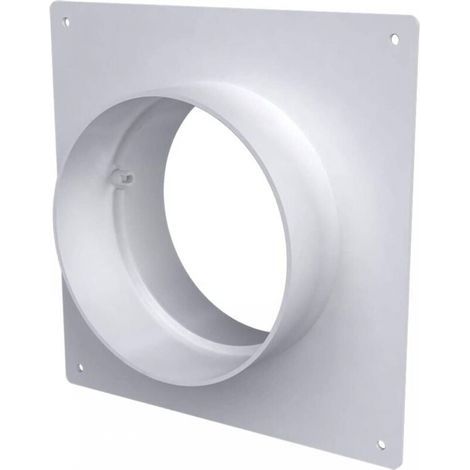 Raccord VMC 150 mm – Bride droite en ABS pour systèmes de ventilation – Compatible conduits de 150 mm – Installation rapide (1/5)