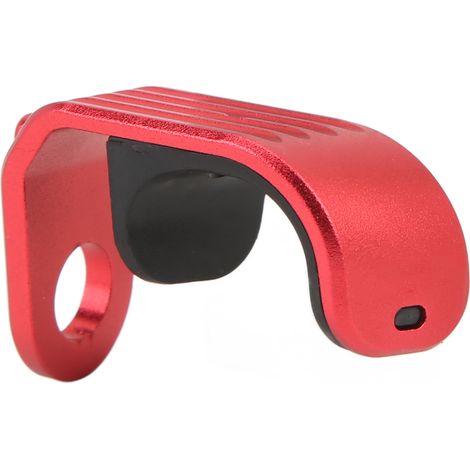 LitePro Fronthaken aus Aluminiumlegierung für Brompton – E-förmiger Haken, rot (1/5)