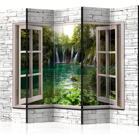 Paravent 5 Volets "Green Treasure" 172x225cm (1/2)