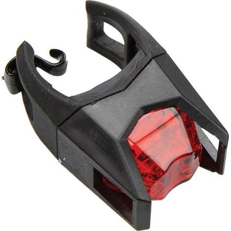 ON BIKE Fanale Posteriore Bici 2 LED Rossi con Batterie Incluse (1/3)