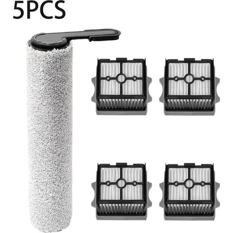 (5 pièces) Convient pour l'aspirateur Tineco Floor One Switch S6/Stretch S6/S7 Stretch Ultra (brosse rotative, filtre HEPA, accessoires) (1/4)