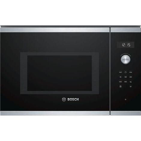 Eingebaute mikrowelle 25l 900w edelstahl - Bosch - BFL554MS0 (1/5)