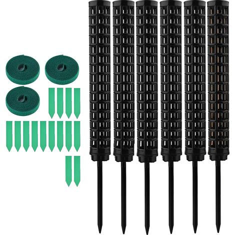 Treillis Monstera Palo De Musgo 6 Piezas Estaca Para H (1/5)