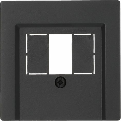 Merten TAE-Abdeckung System M, anthrazit, 297914 Merten (1/2)