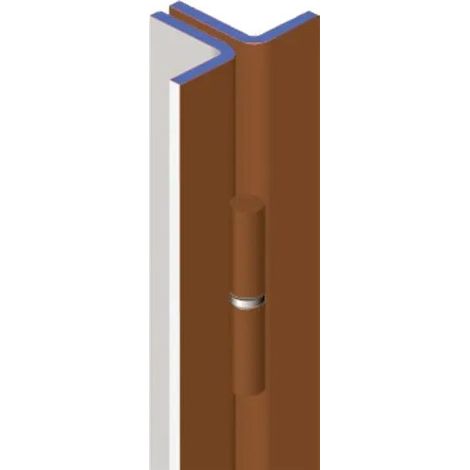 Barre de pivot cornière marron gauche hauteur 2200mm