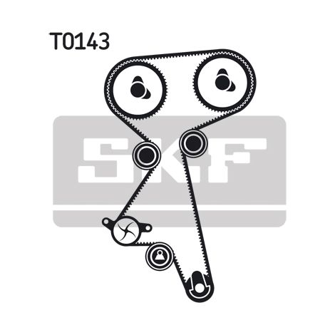 Kit de courroie crantée SKF VKMA 02184 ALFA ROMEO 55192240 55210626 60607965