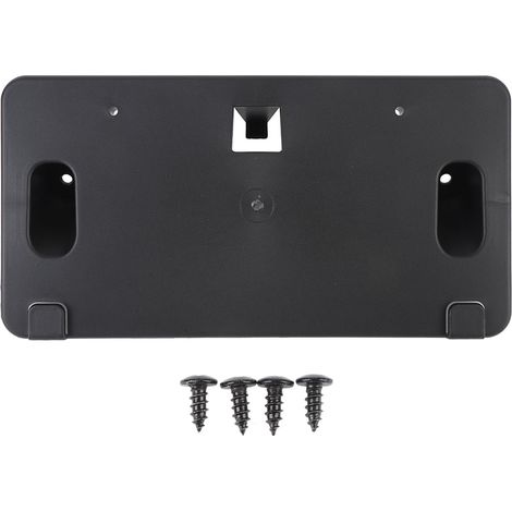 Support de plaque d'immatriculation de pare-chocs avant, porte-étiquette en plastique ABS de remplacement pour Bronco 2021 à 2024 2 portes 4 voiture d'origine (1/5)