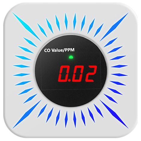 Rilevatore di perdite di gas combustibile Tuya WiFi CO, tester portatile di monossido di carbonio, tester multifunzionale di concentrazione di gas, test