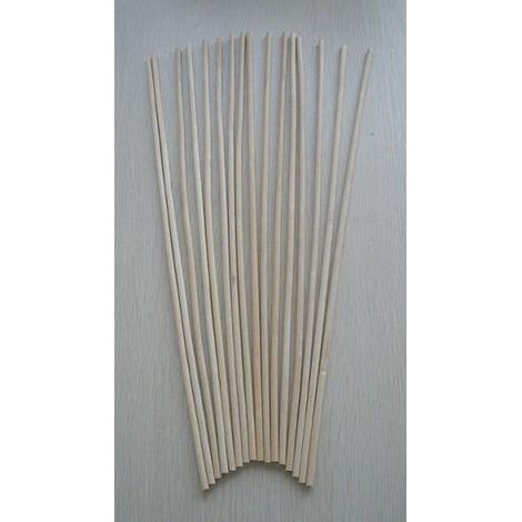 TrendLine Pflanzstab 15 Stück 40 cm Holz Rankhilfe Pflanzenstäbe
