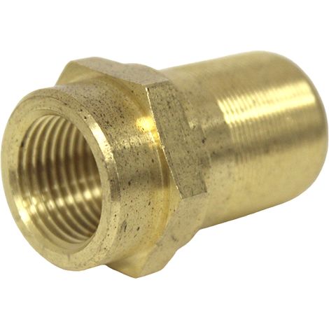 Connecteur laiton droit femelle alimentation Ø26-3.0 x 1/2" (15/21) - Henco (1/3)