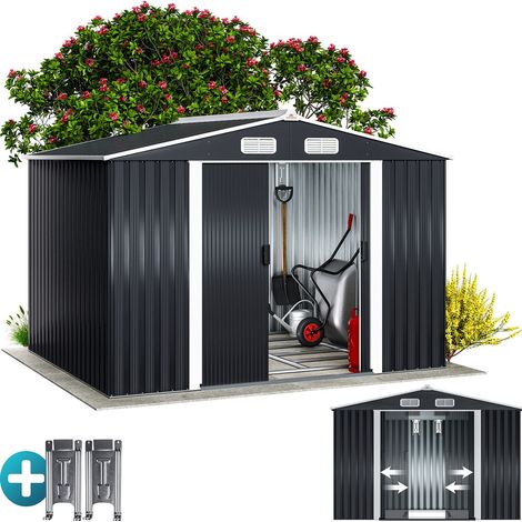 GARDEBRUK® Capanno da Giardino XXL 5m² Fondamenta 260x205x180cm (1/5)