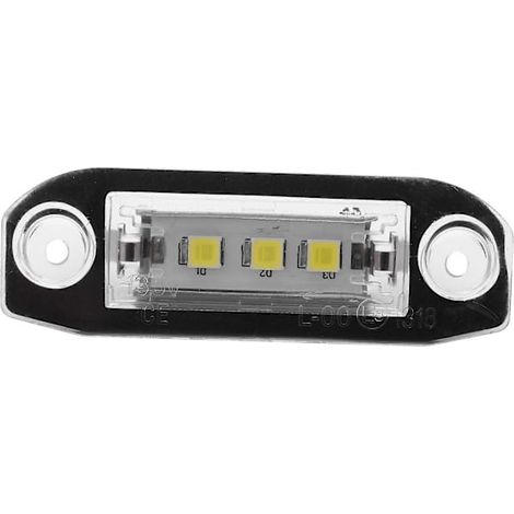 Zwei LED-Kennzeichenleuchten, kompatibel mit Volvo S80, XC90, V70, S60, XC60 und V60. (1/5)
