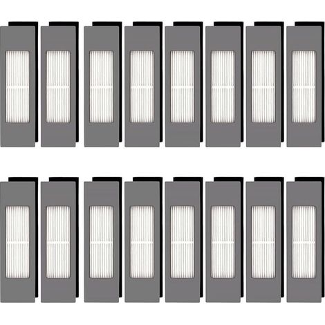 (16 Pièces) N10 Filtre HEPA Pour Robot Aspirateur Ecovacs DEEBOT OZMO N10 N10 Plus 920 950 T8 AIVI Max T9 T5 N5 N7 N8+ N8 Pro Plus (1/4)