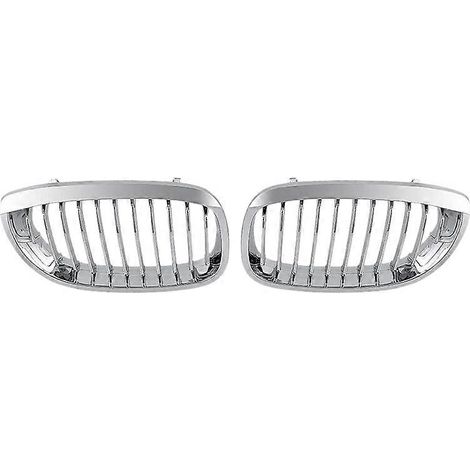 para la parrilla central delantera del capó del BMW Serie 3 E46 (2003-2006) (1/5)