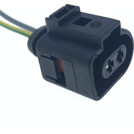 1J0 973 722A is a connector for older Volkswagen and Audi water injection motor turbochargers. (1/4)